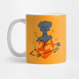 Orangrey Atomic Heart Mug